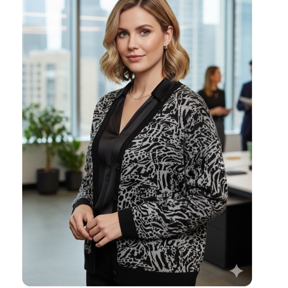 NWT Simply Vera by Vera‎ Wang cardigan sweater L